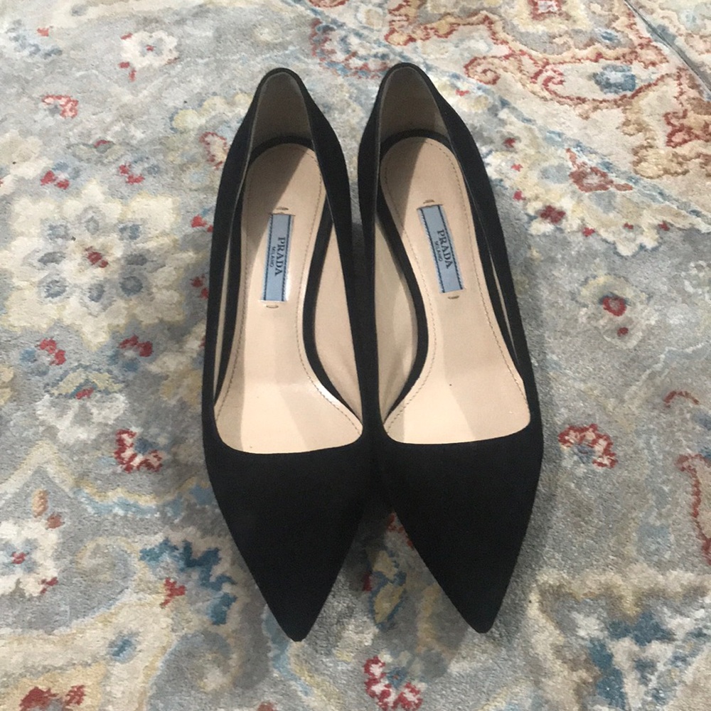 Prada Suede pumps